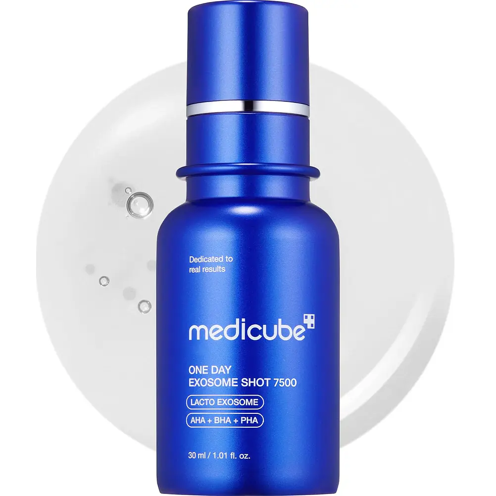 MEDICUBE One Day Exosome Shot Ampoule 7500 30ml | Sérum Refinador Intensivo 1