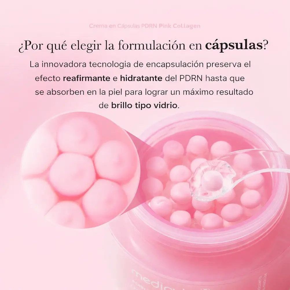MEDICUBE PDRN Pink Collagen Capsule Cream 55g | Crema Reafirmante 2