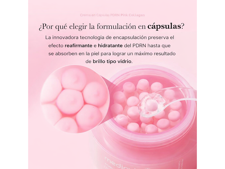 MEDICUBE | PDRN Pink Collagen Capsule Cream -Crema Reafirmante 55g 2