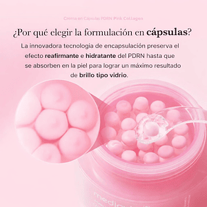 MEDICUBE | PDRN Pink Collagen Capsule Cream -Crema Reafirmante 55g