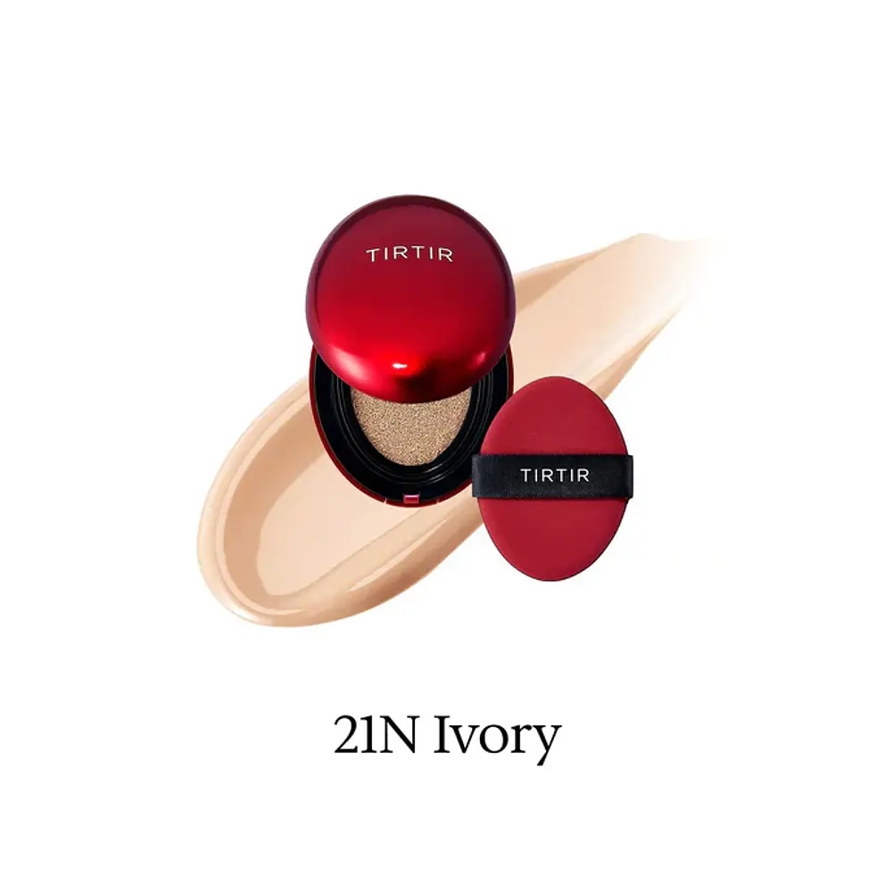 TIRTIR Mask Fit Red Cushion – 21N IVORY : Base de Maquillaje 1