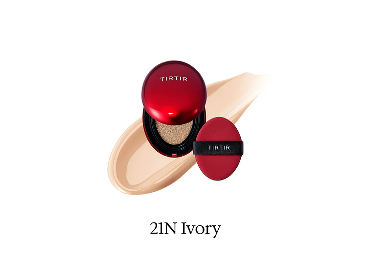 TIRTIR Mask Fit Red Cushion – 21N IVORY : Base de Maquillaje 1