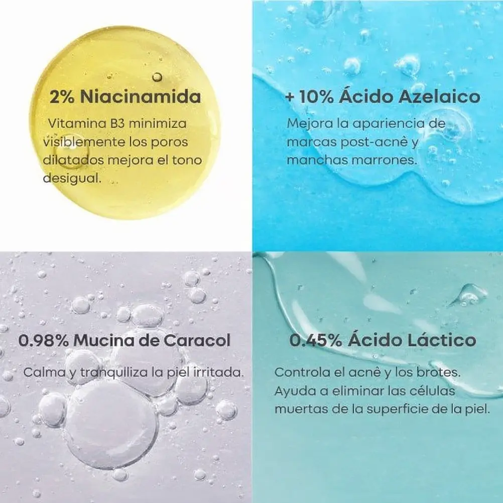 NINELESS A-Control Kit Travel Size 4 Mini Tallas | Kit Antiacné 3