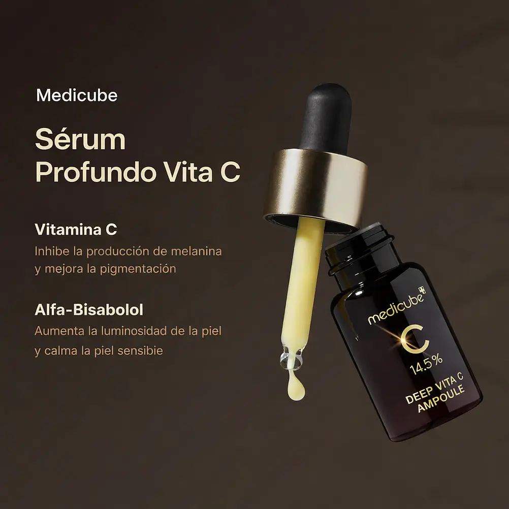 MEDICUBE | Deep Vita C – Sérum Vitamina C 14.5% – 10ml c/u 2