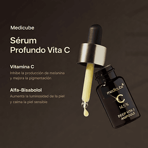 MEDICUBE | Deep Vita C – Sérum Vitamina C 14.5% – 10ml c/u
