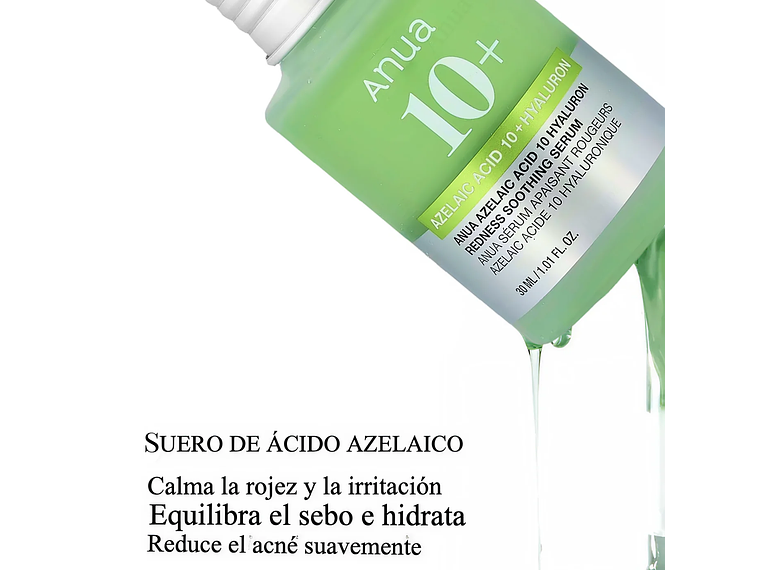 ANUA | Azelaic Acid 10% Serum – Sérum Anti-Rojeces – 30ml 3