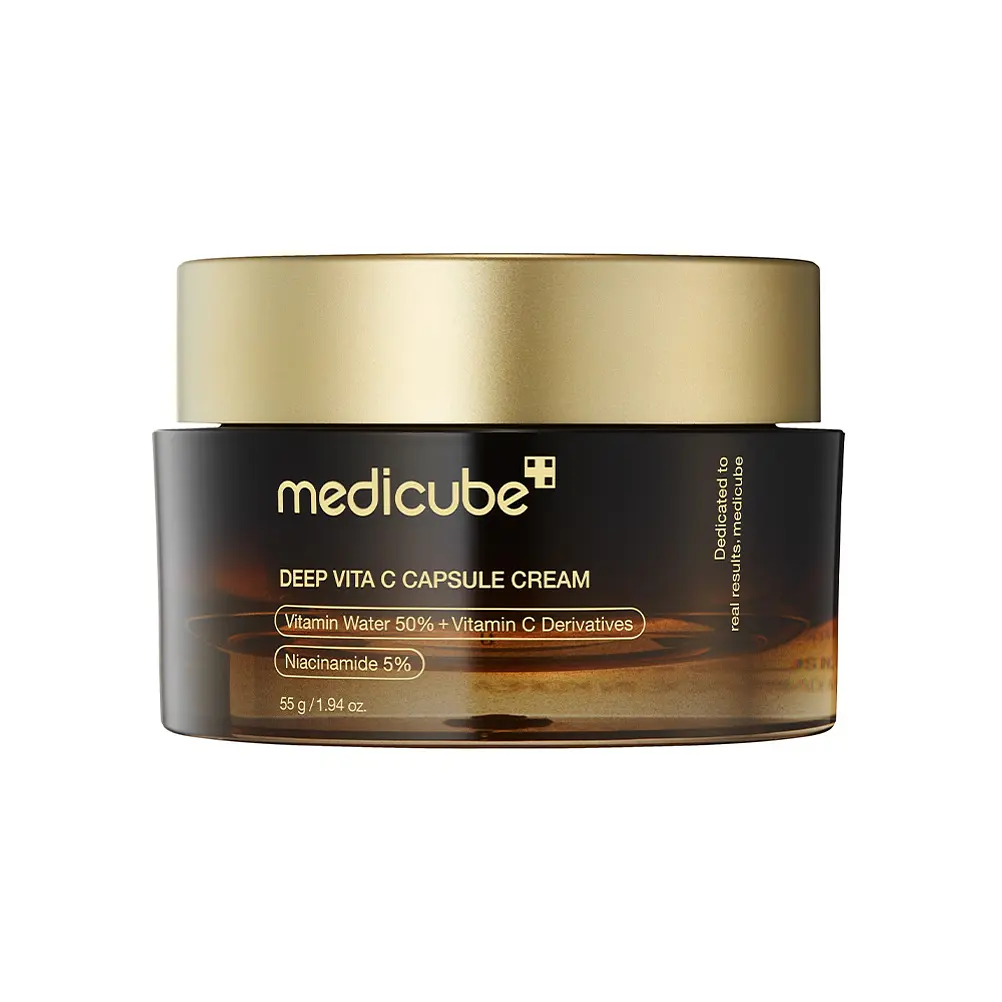 MEDICUBE Deep Vita C Capsule Cream 55ml | Crema Iluminadora 1