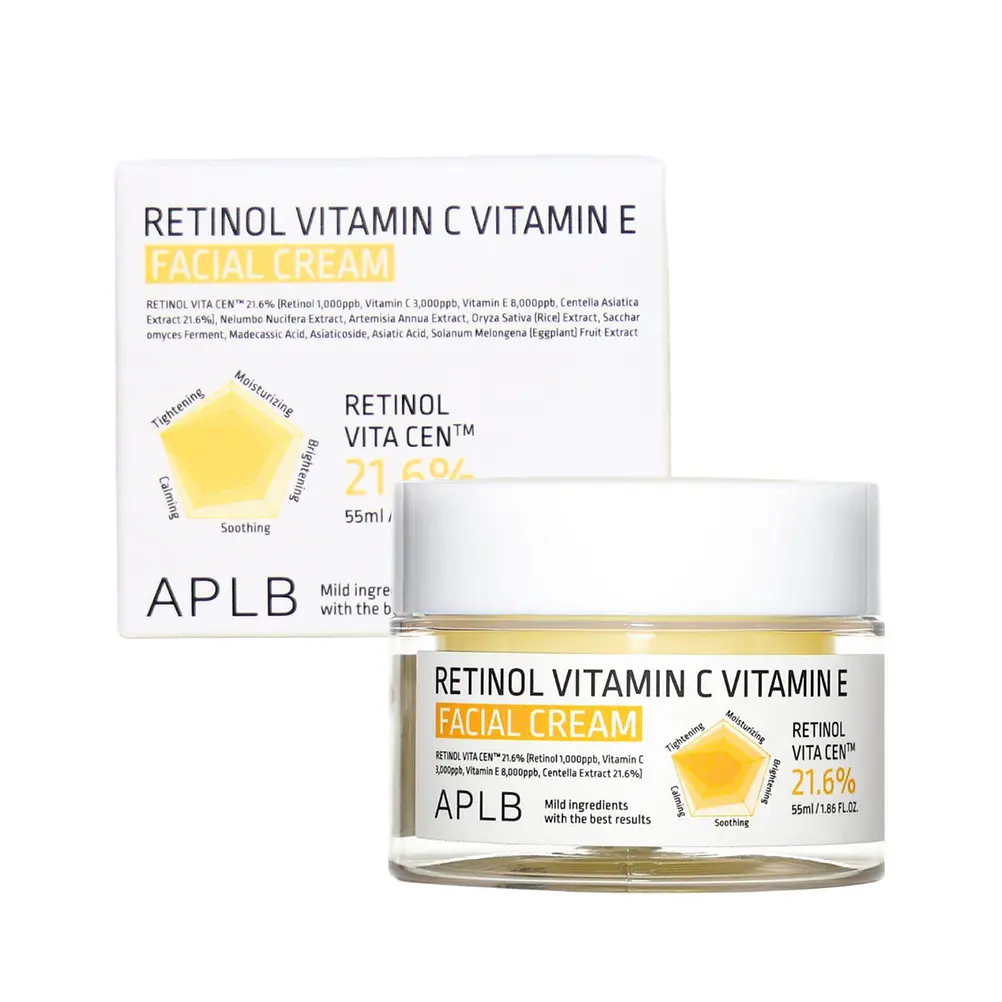 APLB Retinol Vitamin C Vitamin E Cream 55ml | Crema Revitalizante 1