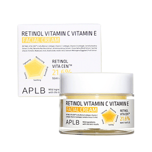 APLB | Retinol Vitamin C Vitamin E  – Crema Hidratante Revitalizante – 55ml