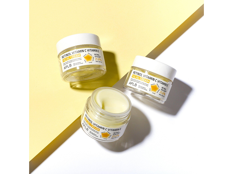 APLB | Retinol Vitamin C Vitamin E  – Crema Hidratante Revitalizante – 55ml 2