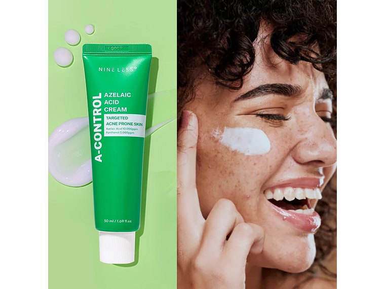 NINELESS | Azelaic Acid Cream – Crema Antiacné / Antirojeces Piel Sensible – 50ml 2