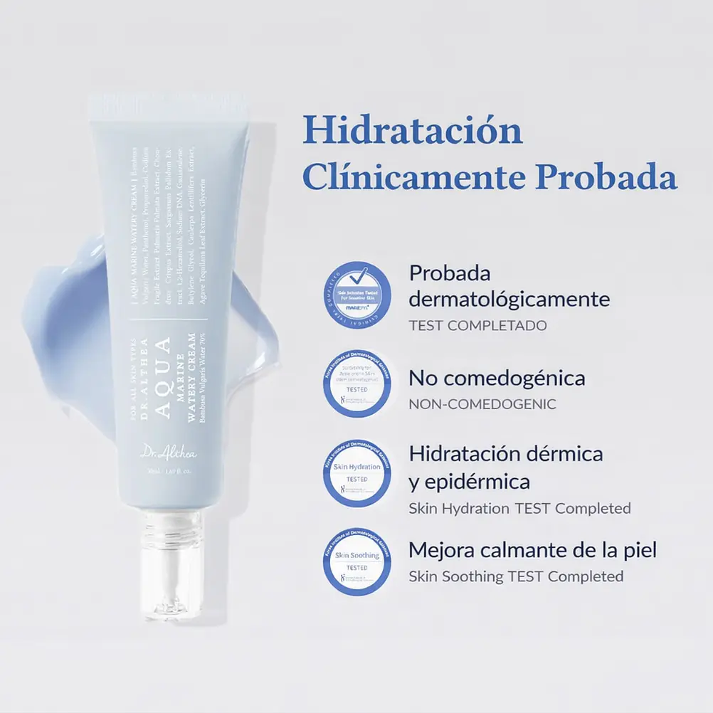DR. ALTHEA Aqua Marine Watery Cream 50ml | Crema Hidratante 3