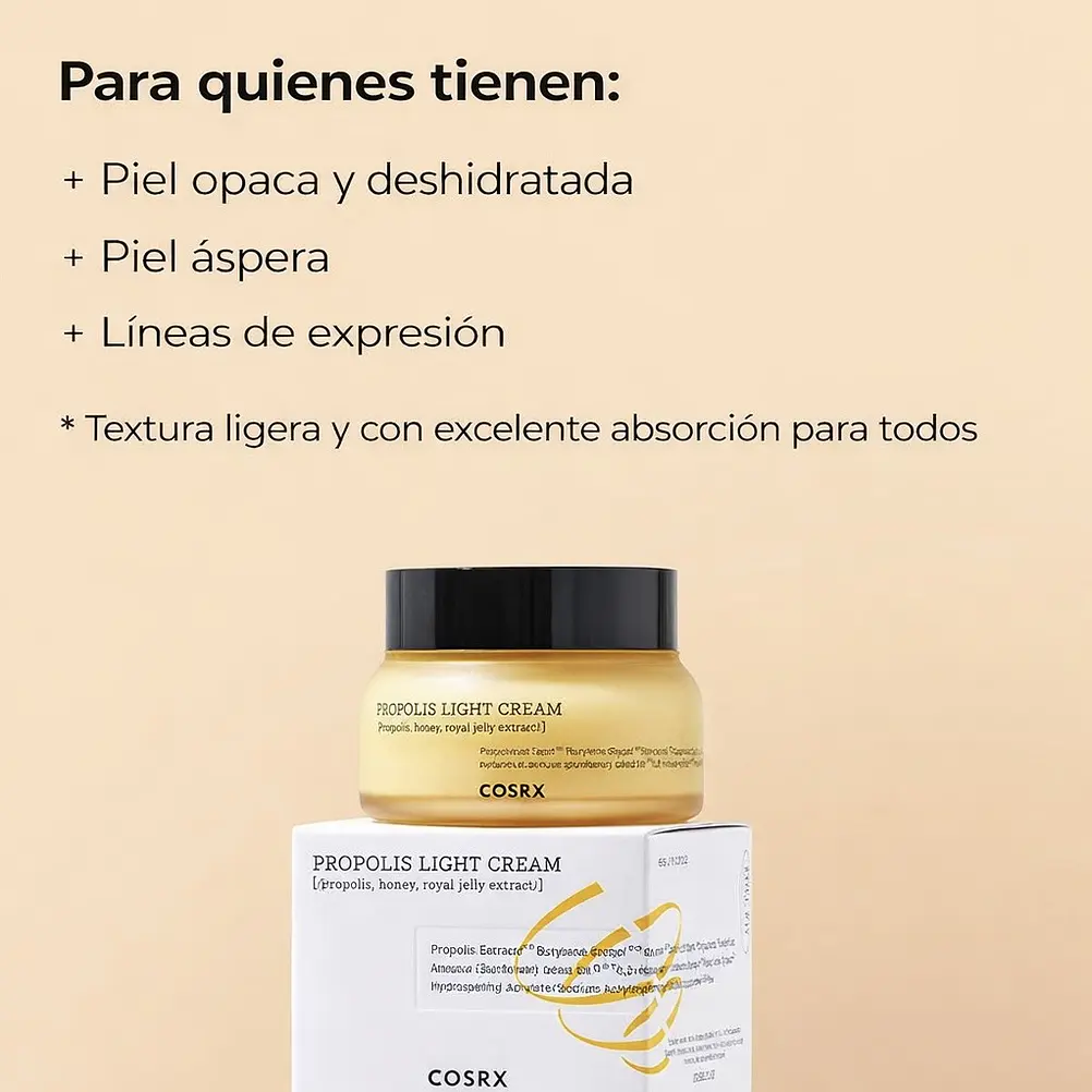COSRX Propolis Light Cream 65g | Crema Iluminadora 3