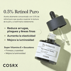 COSRX | The Retinol 0.5 – Aceite Facial con Retinol – 20ml