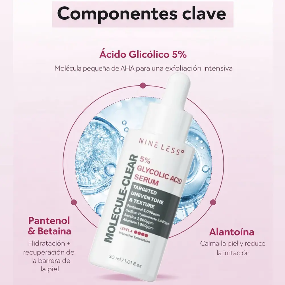 NINELESS 5% Glycolic Acid Serum 30ml  3