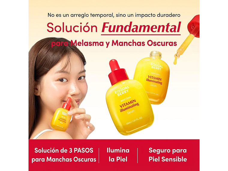 EQQUALBERRY | Sérum Facial Iluminador Vitamina C – 30 ml 3