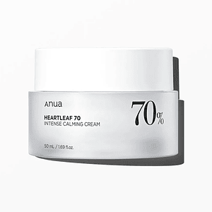 ANUA | Crema Facial Calmante Heartleaf 70% Intense Calming – 50 ml
