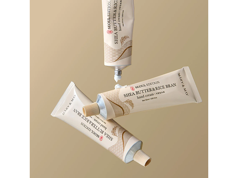 MARY&MAY | Crema de Manos Nutritiva con Manteca de Karité y Arroz – 50 ml 2