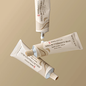 MARY&MAY | Crema de Manos Nutritiva con Manteca de Karité y Arroz – 50 ml