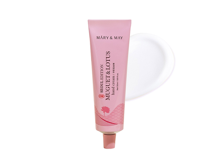 MARY&MAY | Crema de Manos Hidratante y Suavizante Muguet & Lotus – 50 ml 1