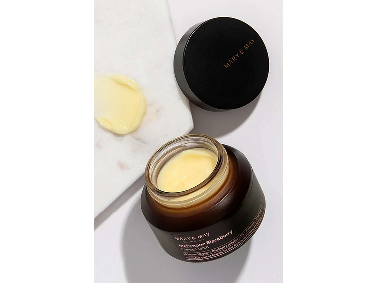 Mary & may | Crema antioxidante idebenone blackberry  - 70 GR 2