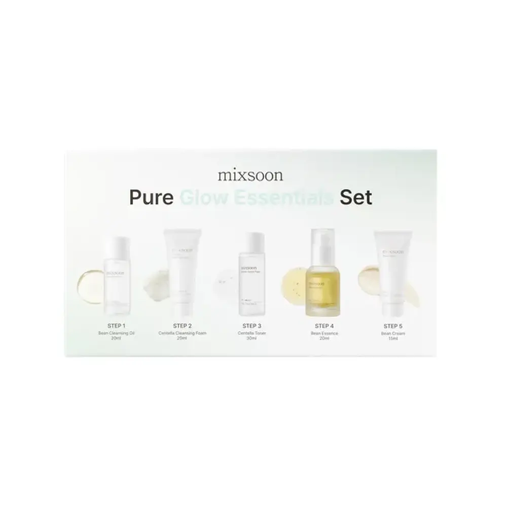 MIXSOON Pure Glow Essential Kit | Kit facial iluminador 1