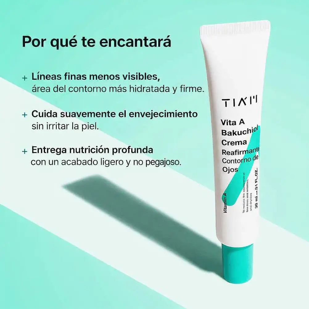 TIAM Vita A Bakuchiol Firming Eye Cream 30ml  2