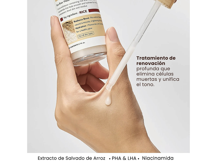 DR.MELAXIN | Peel Shot Exfoliating White Rice Ampoule – Ampolla Exfoliante Iluminadora de Arroz Blanco – 80 ml 2