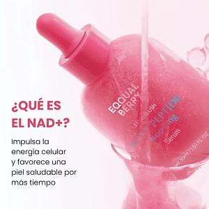 EQQUALBERRY | NAD+ Peptide Boosting Serum – Suero Reafirmante 30ml