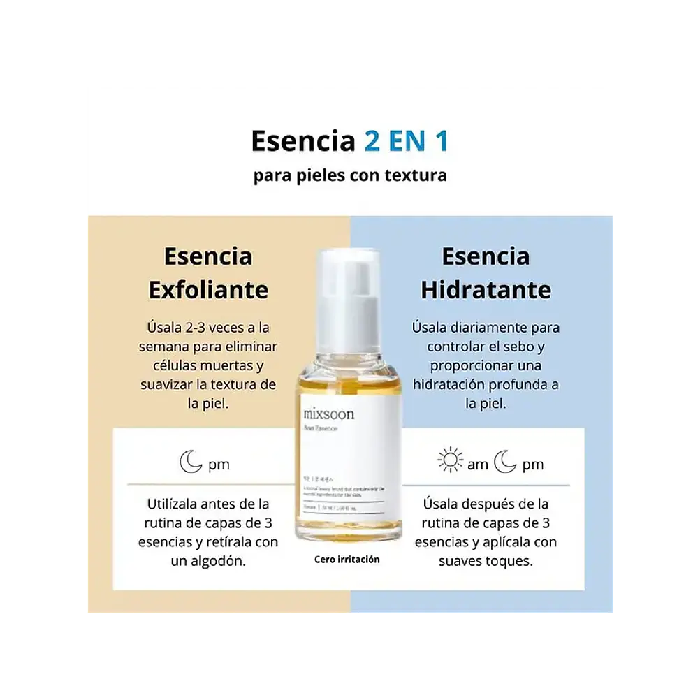 MIXSOON Bean Essence 20ml | Esencia nutritiva revitalizante 2