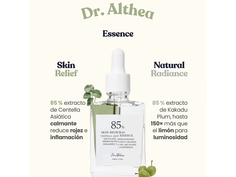 DR ALTHEA | Natural Radiance Essence – Serum Iluminador Unificador del Tono - 30ml 2
