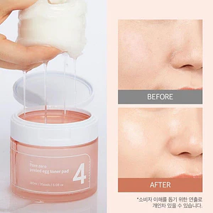 NUMBUZIN #4 | Pore Zero Toner -Pad Exfoliantes PHA - 70 pads