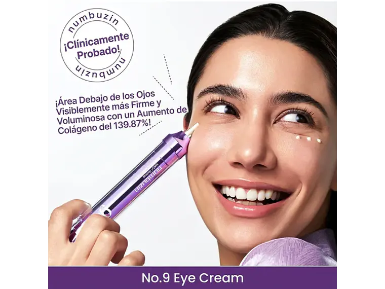 NUMBUZIN | No.9 NAD+ Retinol Volumetox – Contorno de Ojos Reafirmante 2