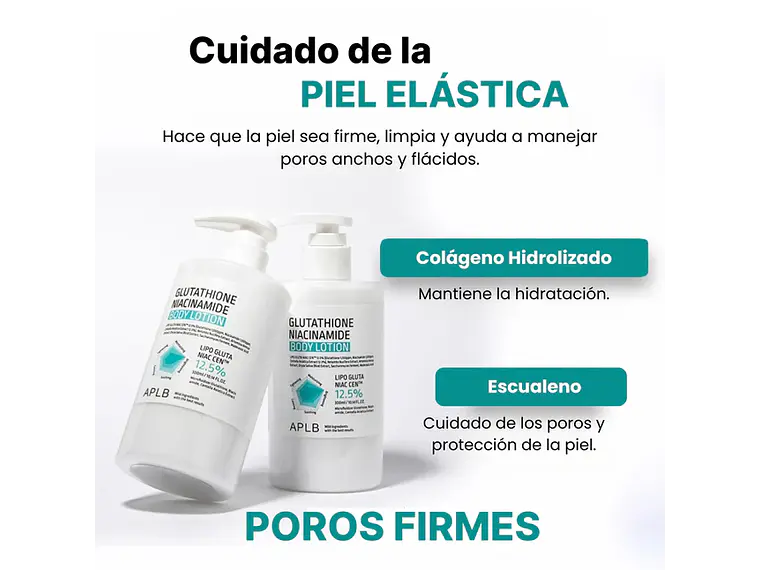APLB | Glutathione Niacinamide – Loción Corporal Iluminadora 300 ml 2
