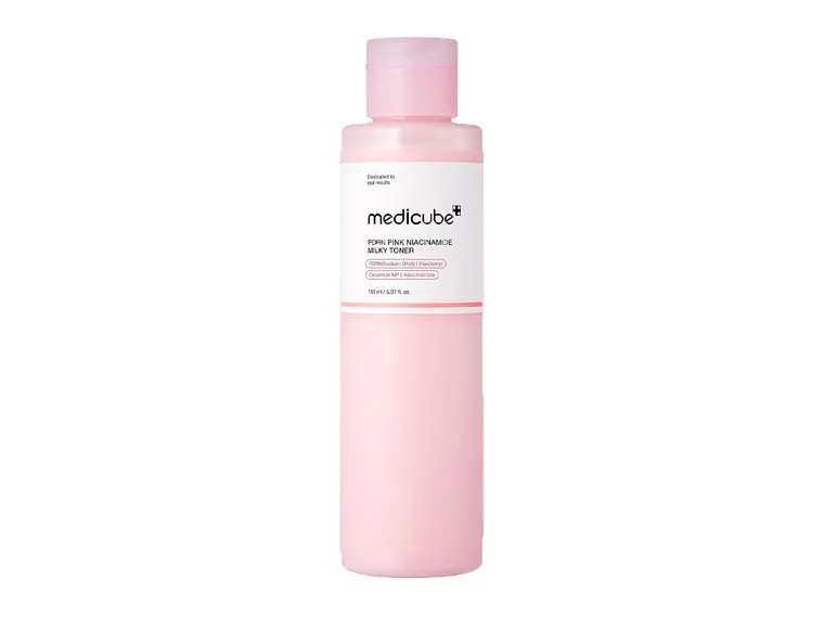 MEDICUBE | PDRN Pink Niacinamide milky – Tónico Iluminador Hidratante | 150 ml 1