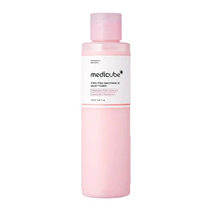 MEDICUBE | PDRN Pink Niacinamide milky – Tónico Iluminador Hidratante | 150 ml