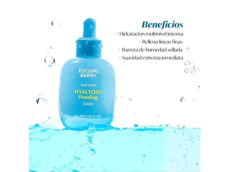 EQQUALBERRY | Hyaltoin Flooding Serum – Sérum Hidratante Intensivo - 30 ml 2