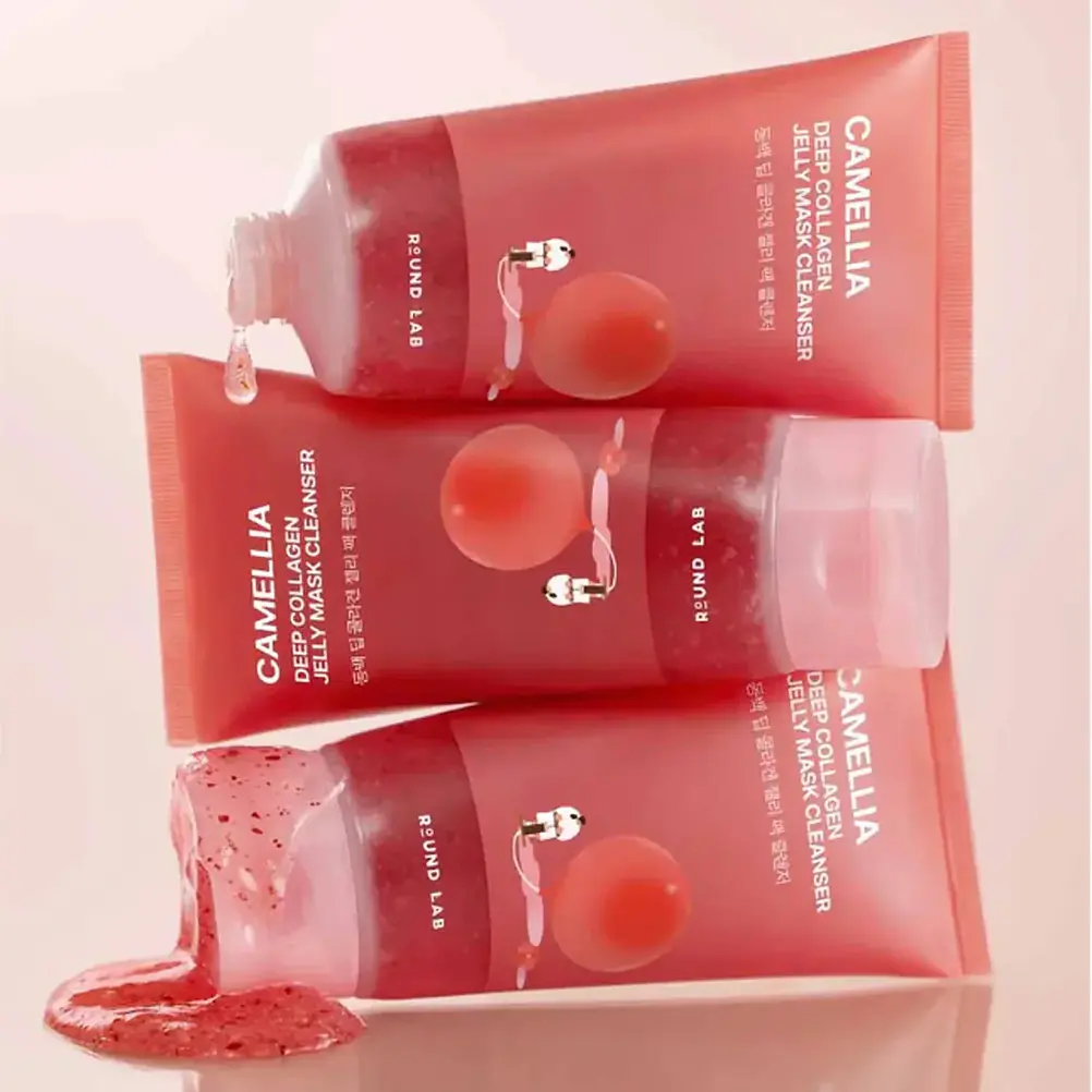 Round Lab | Camellia Deep Collagen Jelly Mask - Limpiador - 150ml  2