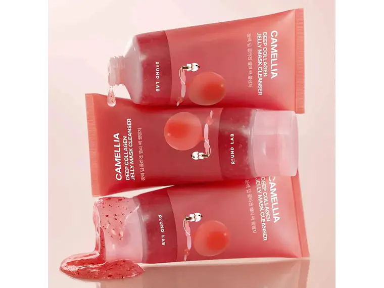  Round Lab | Camellia Deep Collagen Jelly Mask - Limpiador - 150ml  2