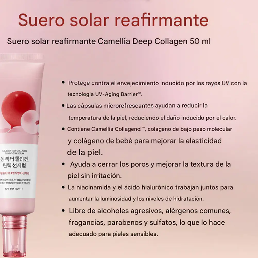 Round Lab | Camellia Deep Collagen - Sérum Solar de Colágeno - 50ml 3
