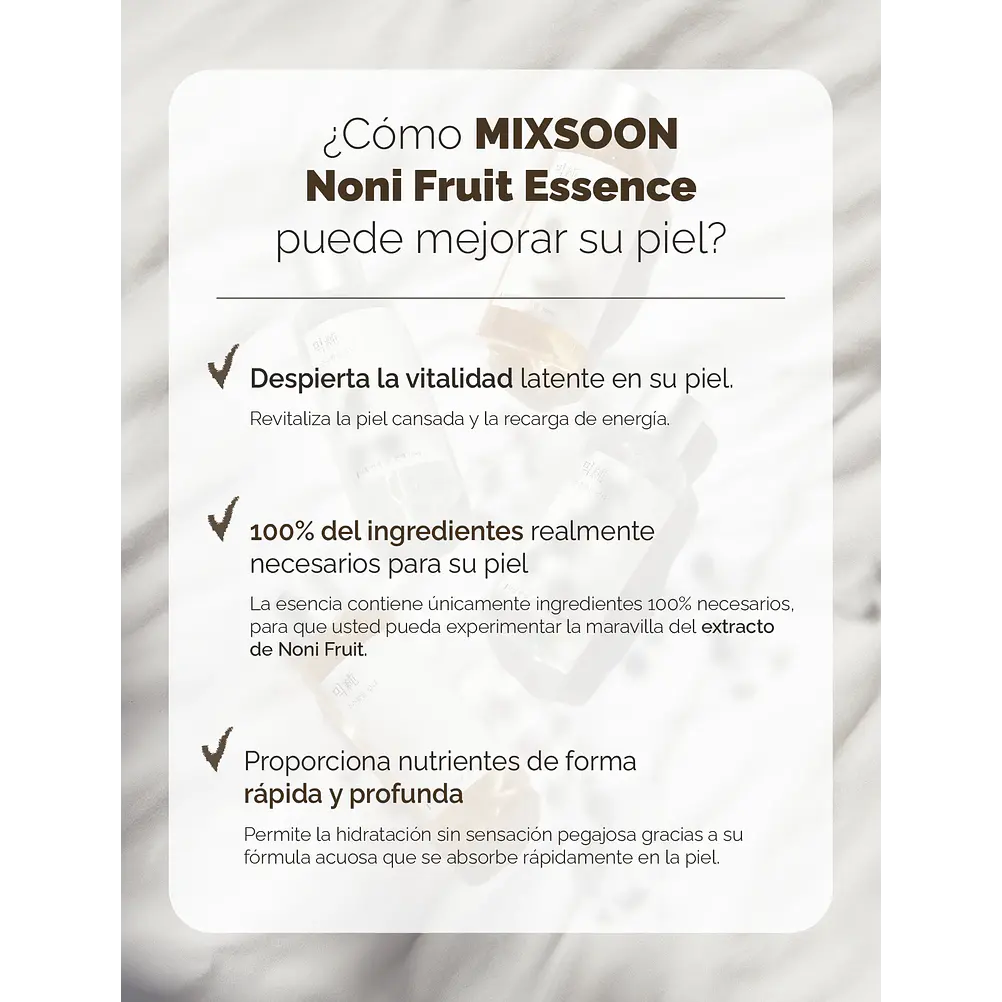 MIXSOON | Noni Fruit - Esencia Fortalecedora e Hidratante - 30 ml  3