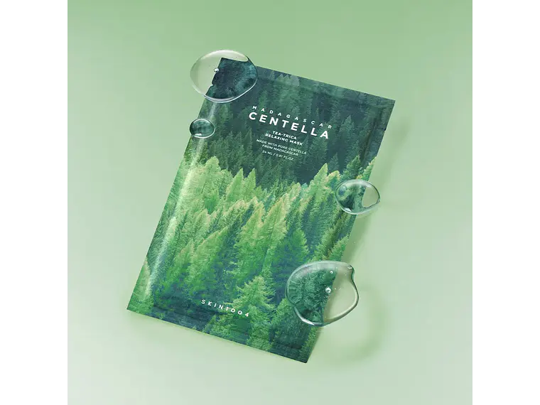 SKIN1004 | Tea-Trica Relaxing Sheet Mask - Mascarilla Calmante - 1 pieza 1