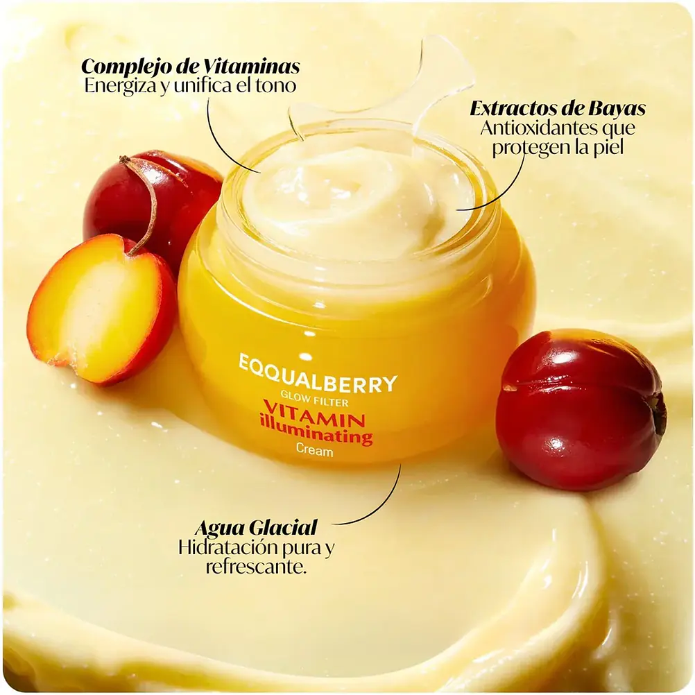 EQQUALBERRY - Crema Vitamin Illuminating Cream 3