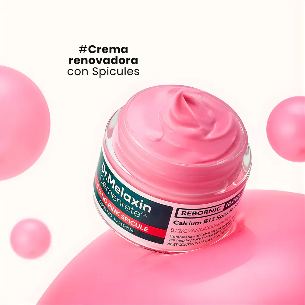 Dr. Melaxin CEMENRETE Cyano Pink Spicule Cream 50ml 1