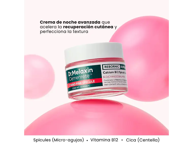 Dr. Melaxin CEMENRETE Cyano Pink Spicule Cream 50ml 2