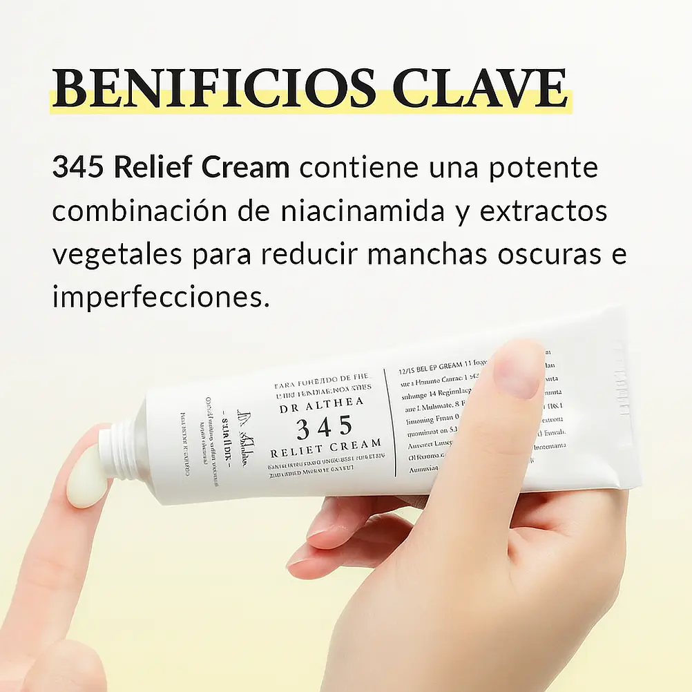 Dr. Althea 345 Relief Cream Mini 15ml | Crema Reparadora e Hidratante 3