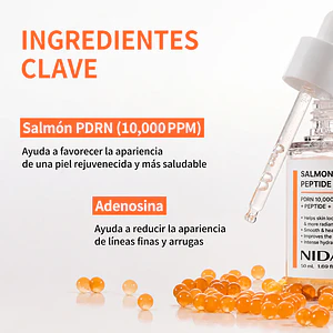 NIDA Serum peptídos PDRN de salmón 
