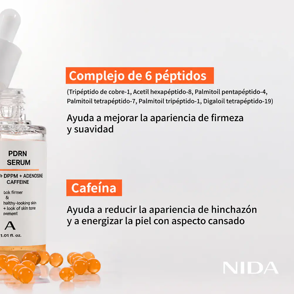 NIDA Serum peptídos PDRN de salmón  3