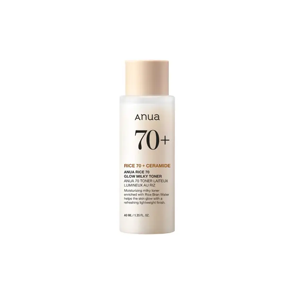 ANUA | Rice 70 Glow Milky Toner - Tónico Iluminador - 40 ml 1