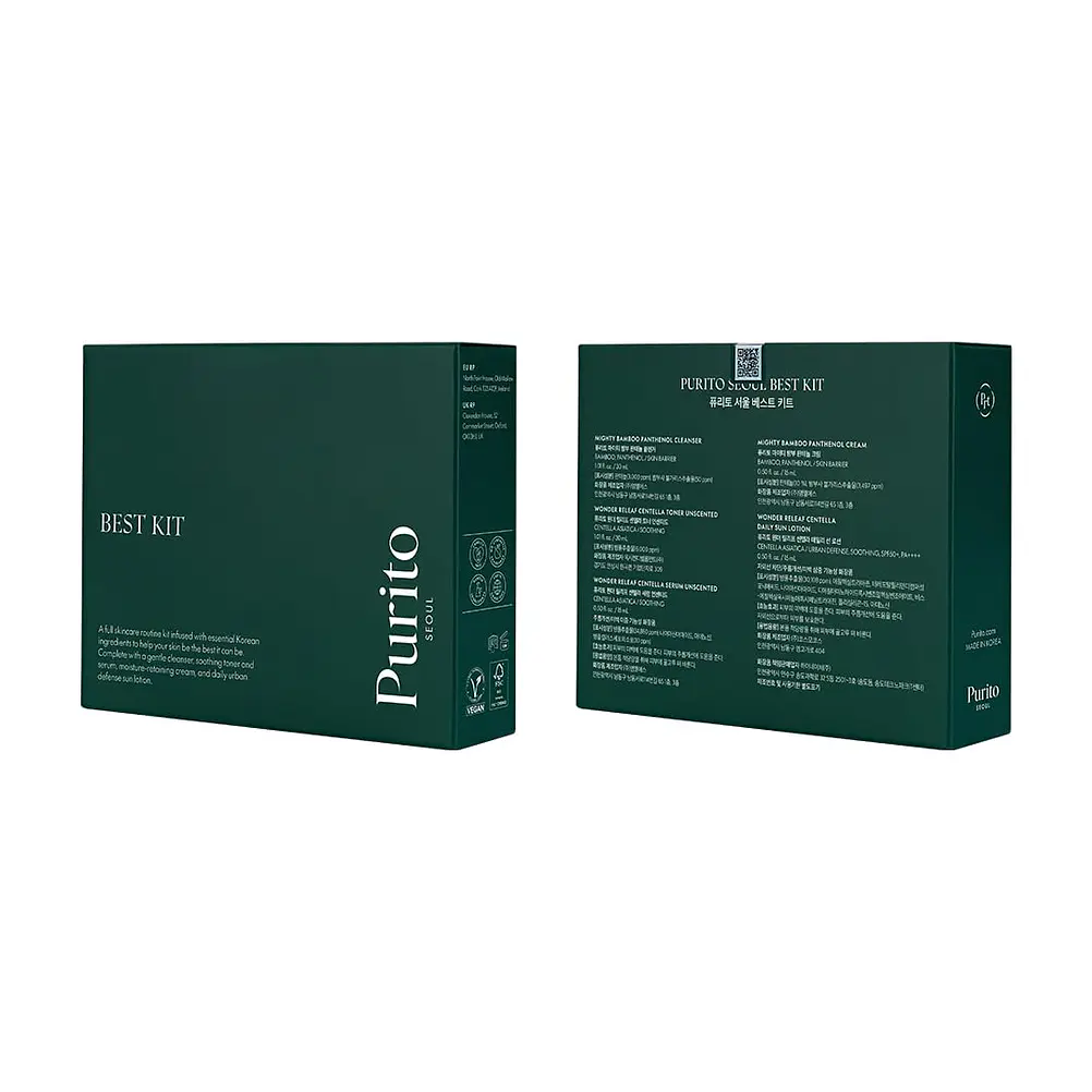PURITO | Seoul Best Kit – Kit Facial x 5 Piezas 2